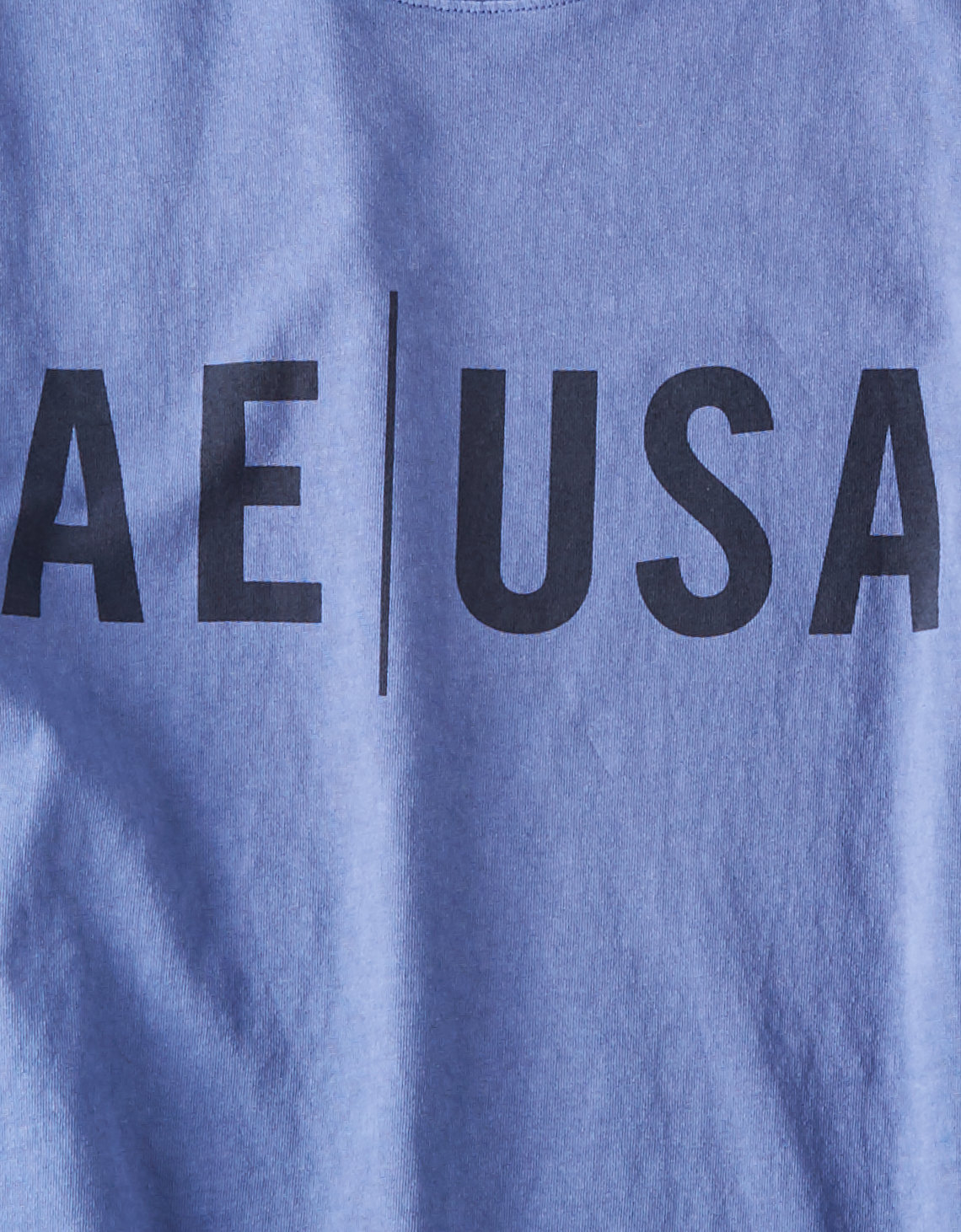 Фото футболка american eagle с лого синяя от магазина American Eagle